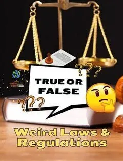 True or False: Weird Laws & Regulations